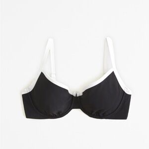 NWT Curve Love Retro Underwire Swim Top